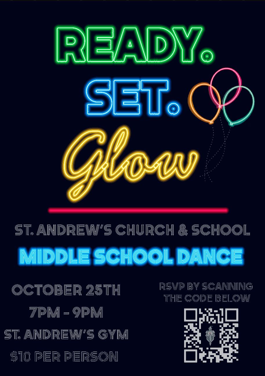 Middle School Dance | Ready. Set. Glow.